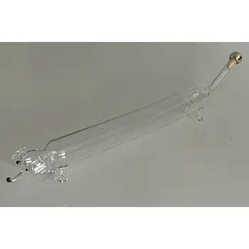 Láhev Skleněná ručně foukaná láhev jezevčík, 350 ml