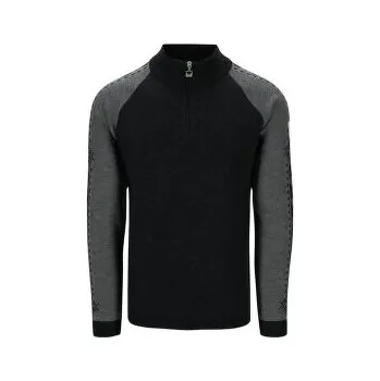 Pánský svetr Dale of Norway GEILO MASC SWEATER šedá XL