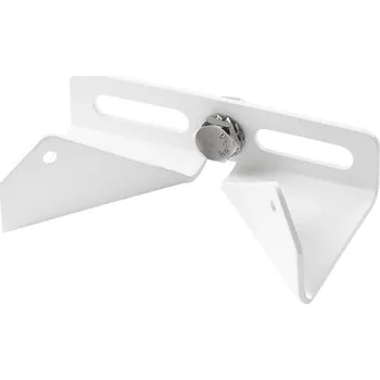 Příslušenství pro svítidlo FANEUROPE Příslušenství - bílá rámová konzole pro úhlové upevnění reflektorů - FANEUROPE FAN I-FRAME-L-BCO
