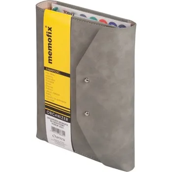 Kalendář Organizer B6 2026 Memofix grafitowy