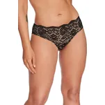 Krajkové kalhotky Entri černé - XL