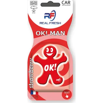 Osvěžovač vzduchu Real Fresh OK! Man - Strawberry
