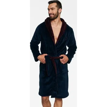 Pánský župan Pánský župan Term tmavě modrý - XL