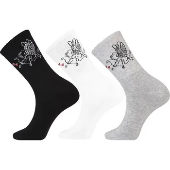 Pánské ponožky Moraj Ponožky bavlněné vzorované s plochým švem, směs barev 43-46 i384_42300938