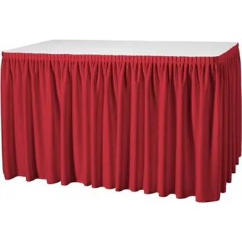 Dámská sukně DENA Rautová sukně Sophie, zvlněný vzor 0,73 x 5,8 m, Červená 200121