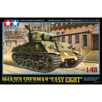 Plastikový model Us Medium Tank M4A3E8 Sherman “easy Eight” (Tamiya 1:48) > 1:48