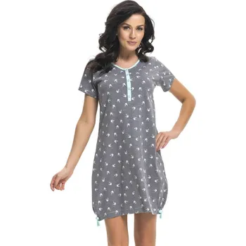 Dámská noční košile Noční košile Quinn s druky - S