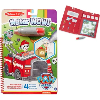 omalovánky Lowlands Kouzelné malování vodou Tlapková patrola/Paw Patrol omalovánky/blok 19x28cm + štětec, 4 listy