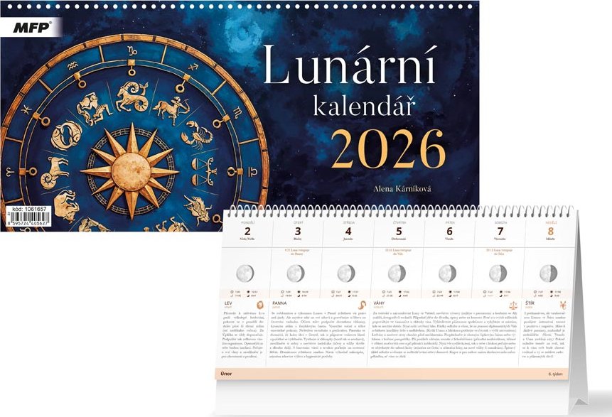 Recenze MFP Stolní lunární kalendář 2026 - Zbozi.cz