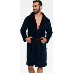 Pánský župan Term tmavě modrý - XXL