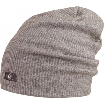 Čepice Spadlá čepice Dráče - Rayon Rib 010, šedý melír Barva: Šedá, Velikost: 54-56