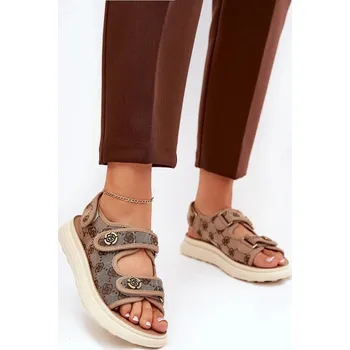 Dámské sandále Sandály Step in style s třemi suchými zipy a platformou, 39 i240_209905_2:39