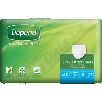 Depend Slip Normal inkont.kalhotky vel.S 15ks