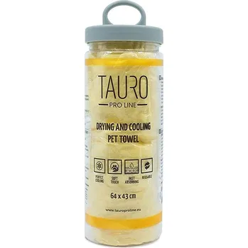 Obleček pro psa TPL Sušící a chladící ručník 64 × 43 cm žlutý
