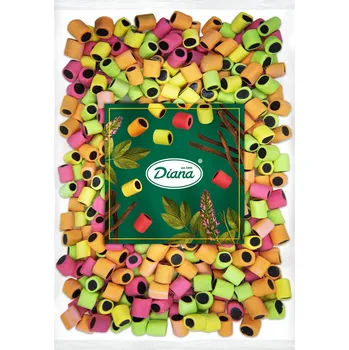 Bonbon Diana Company Lékořice ovocné špalíčky 1kg