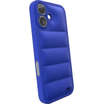 Pouzdro na mobilní telefon Picasee Puffer case pro Apple iPhone 17 - Separ Puffer - Modrá