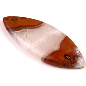 Přírodní kámen Kabošon Patagonia Jasper č.6048 (60x22x7mm)