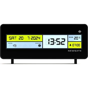 Budík Budík Newgate Futurama LCD Alarm Clock KB1015LCD/FUTUR1 černá 99X