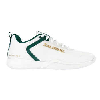 Pánská sálová obuv Salming Viper Pro White/Green vel. 7,5 UK = 42 EUR