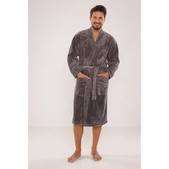 Pánský župan Pánský župan Hugo šedý - XXL