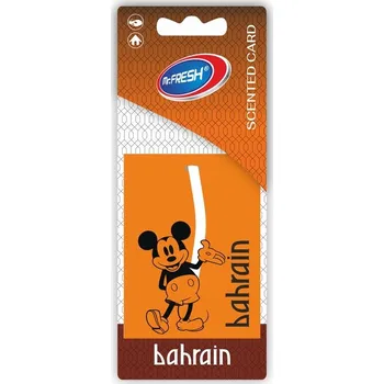 Vůně do auta Mr.Fresh Scented Card Bahrain