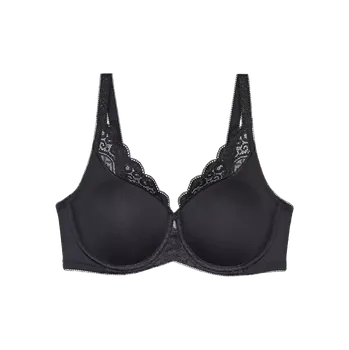 Podprsenka Dámská podprsenka Amourette W01 - BLACK - černá 0004 - TRIUMPH BLACK 85F