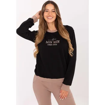 Dámská halenka Halenka RV BZ A875.56 černá jedna velikost