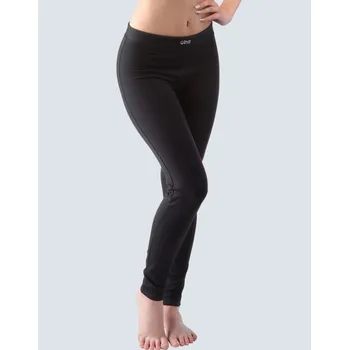 Dámské legíny Dámské legíny dlouhé, šité, klasické, jednobarevné 95000P - černá - M