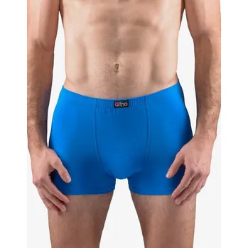 Boxerky Pánské boxerky s kratší nohavičkou, kratší nohavička, šité, jednobarevné 73064P - atlantic - 50/52