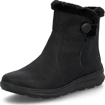 Dámská zimní obuv RIEKER dámská zimní obuv Z0080-00 černá 41