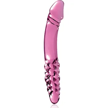 Dildo SuperLove Glass Perfect Double Dildo Pink