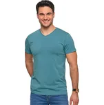 Pánské tričko Slim fit Premium mint véčko - M