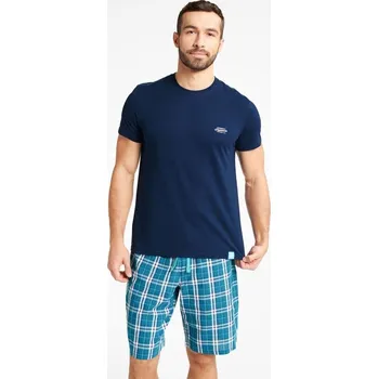 Pánské pyžamo Pánské pyžamo Weston tmavě modré - M