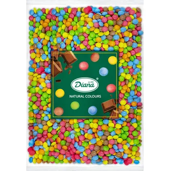 Bonbon Diana Company Lentilky s přírodními barvivy 1kg