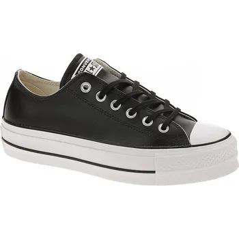 Dámská obuv boty Converse Chuck Taylor All Star Lift Clean OX - 561681/Black/Black/White 37.5