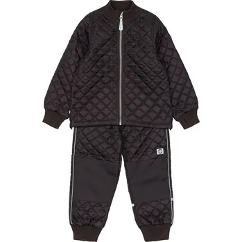 Kojenecká souprava Mikk-Line Mikk - Line dětské termo kalhoty s bundou 4205 Raisin Velikost: 92 Termo, Voděodolný