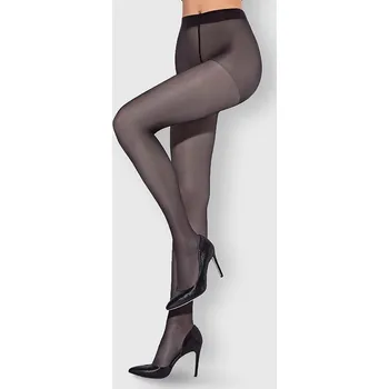 Dámské punčochy Kompresní silonky Mona Relax 20 den Velikost: L, Barva: šedo-hnědá