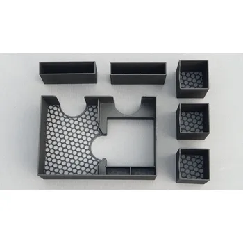 Příslušenství k deskovým hrám MitroCZECH Malé velké galaxie + Do neznáma - insert pro hru Barva: Černá