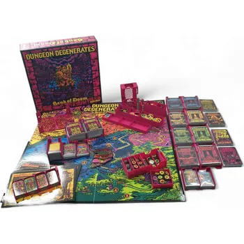 Příslušenství k deskovým hrám MitroCZECH Insert pro hru Dungeon Degenerates: Hand of Doom Barva: Černá