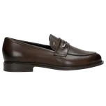 Hnědé Kožené Dámské Mokasíny Typu Penny Loafers Wojas 4635452 40