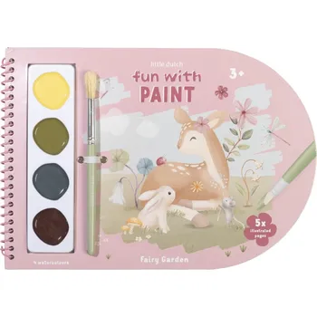 Hračka Little Dutch Omalovánky s vodovkami Fairy Garden