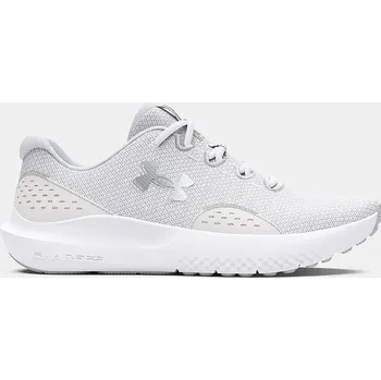 Dámské tenisky boty Under Armour Charged Surge 4 - White/Distant Gray/Metallic Silver 40