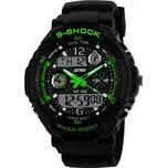 Sportovní digitální hodinky Skmei zelené - dospělá L