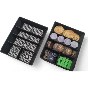 Příslušenství k deskovým hrám MitroCZECH Insert pro hru Nukleum Barva: Černá