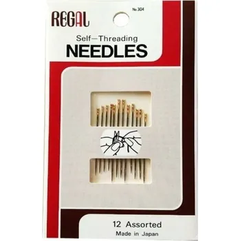 Nástroj na niť a příze Jehly pro špatný zrak 12ks