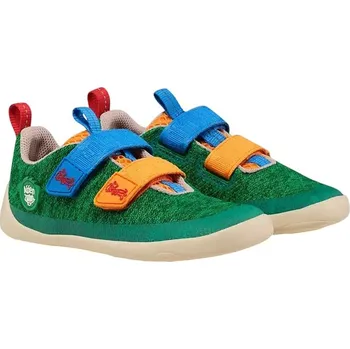 Chlapecké tenisky dětské boty Affenzahn Sneaker Knit Happy - Green 30