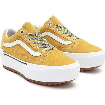 Pánská obuv boty Vans Old Skool Stacked - Multi Lace/Golden Yellow/True White 42