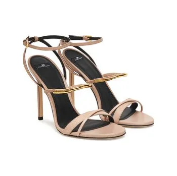 Dámské sandále Sandály Elisabetta Franchi SA-14C-57E2-V620 Béžová 38