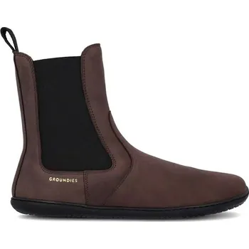 Oblečení a móda boty Groundies Camden Wide - Dark Brown 41