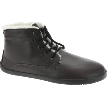 Pánská zimní obuv boty Ahinsa Shoes Winter Ankle - Brown 45